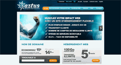 Desktop Screenshot of ca.aztus.com